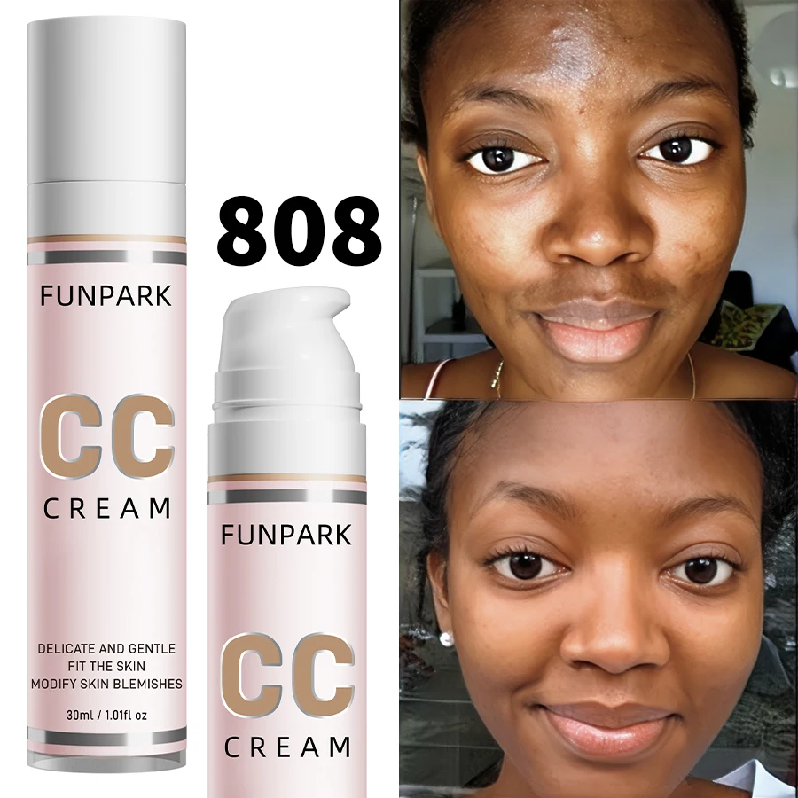 30 ml 1 Pc Farbe Korrektur CC Creme Gesichts Foundation Wasserdicht Concealer Bleaching Flüssige Foundation Koreanische Make-Up Kosmetik