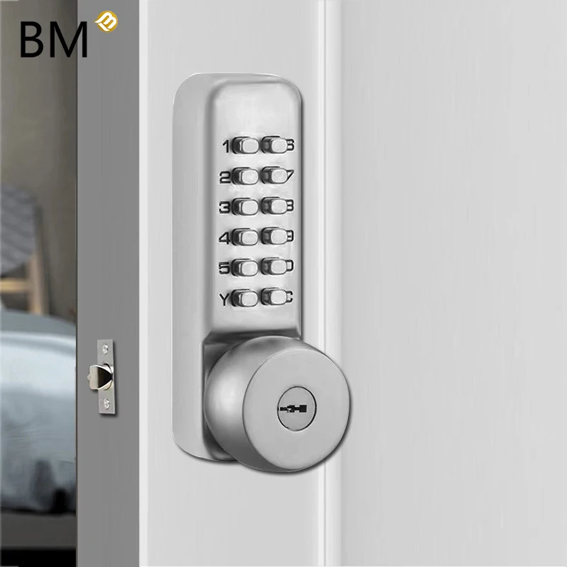 Popular Keyed Zinc alloy Mechanical door lock security code mechanical door lock