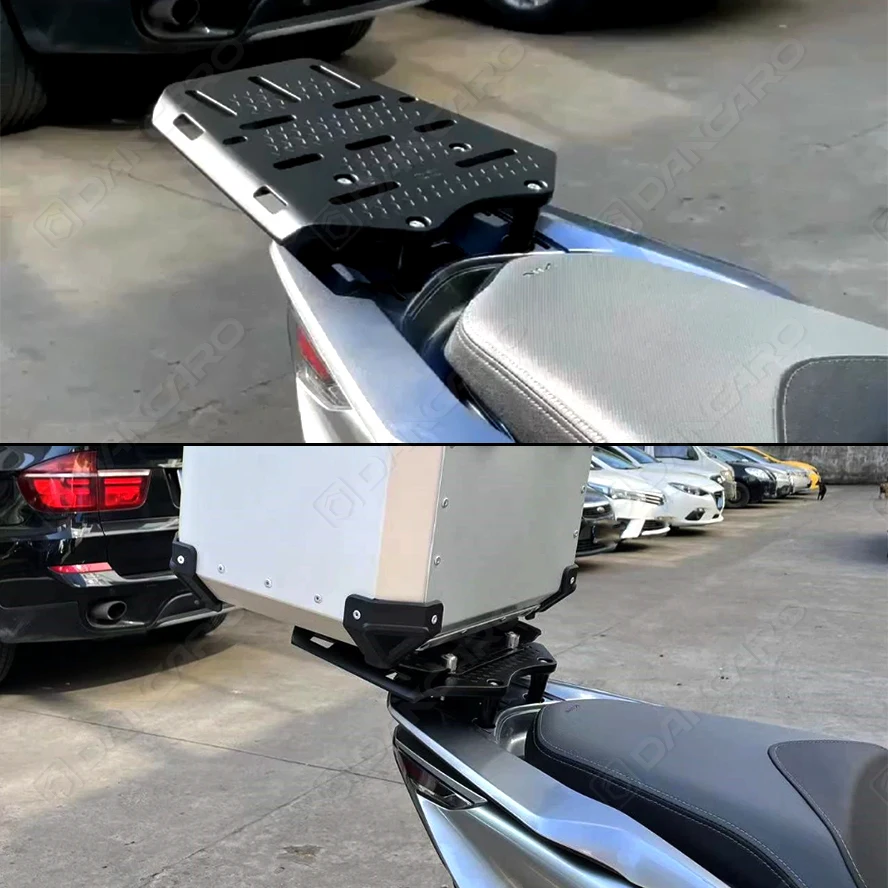 Motorcycle Rear Luggage Rack Bracket for Honda PCX 150 2014-2019 Rack CNC Aluminum Alloy Rear Cargo Shelf Holder Bracket Storage