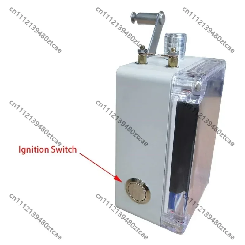 

Mini Hand Crank Dynamo Outdoor Emergency Power Supply USB Portable Charging Camping Survival Energy Generating Tool