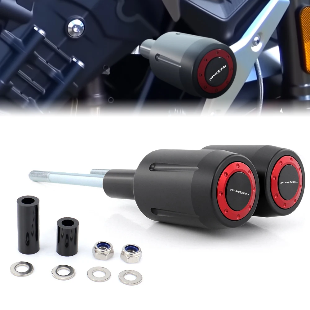 

Motorcycle Frame Sliders Crash Pad Protectors Street Triple 765 R/RS/S 2017-2025 Street Triple 675/675R 2006-2012 For Triumph