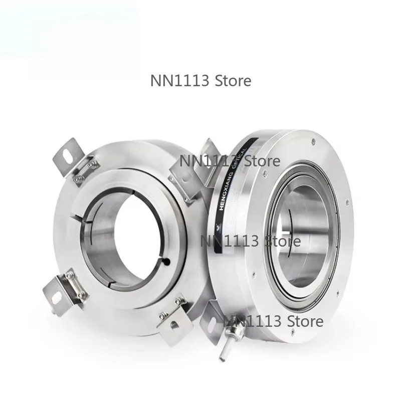 K158-C6E4096BQ70H Large Dimension Rotary Incremental Encoder DN 4096 I 70H7 HTL Inverted Signals 80,000PPR Resolution IP50