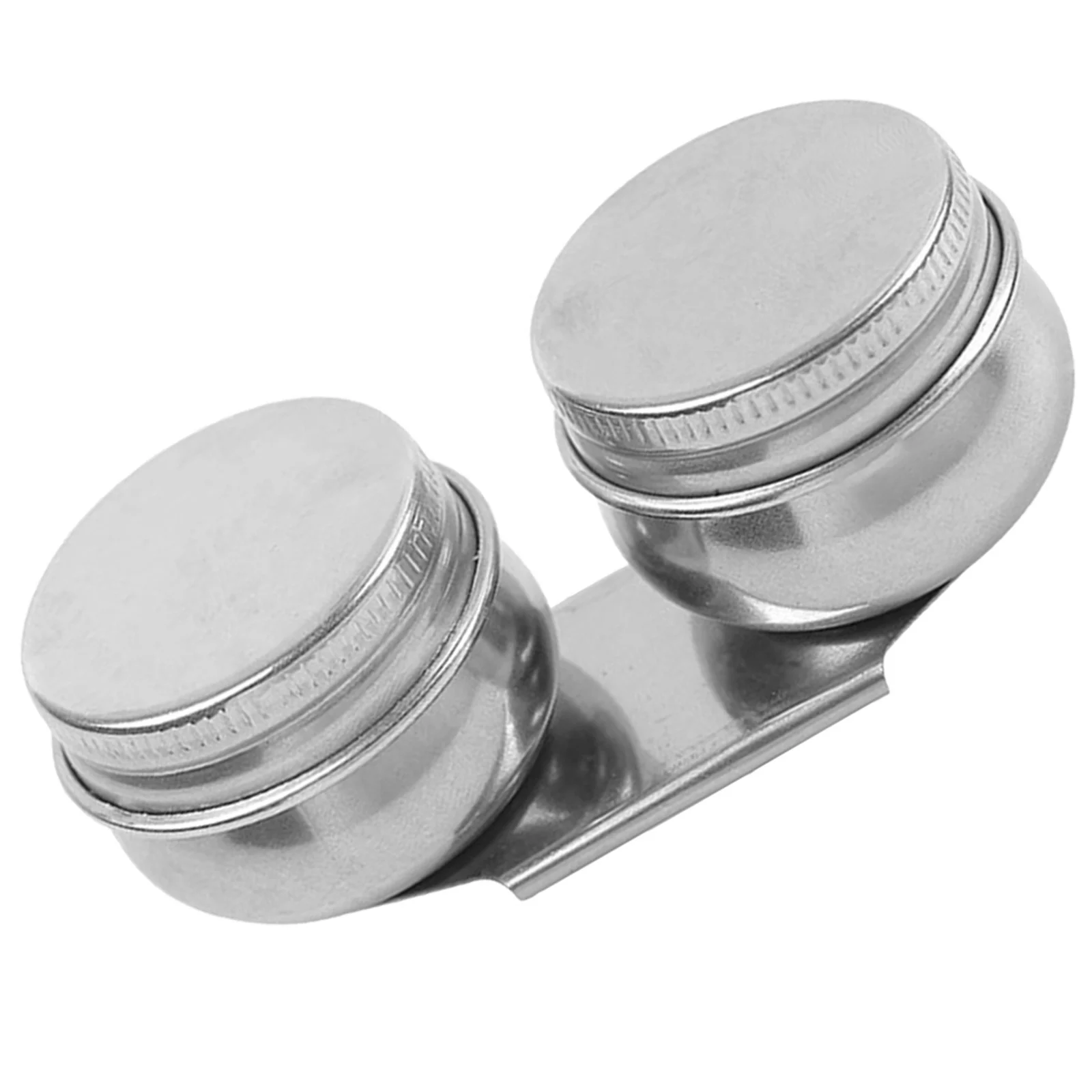 

Stainless Steel Oil Palette Cup Double Brush Cleaning Container Leak-Proof Pigment Storage Pot Thick Sealing Gasket Portable