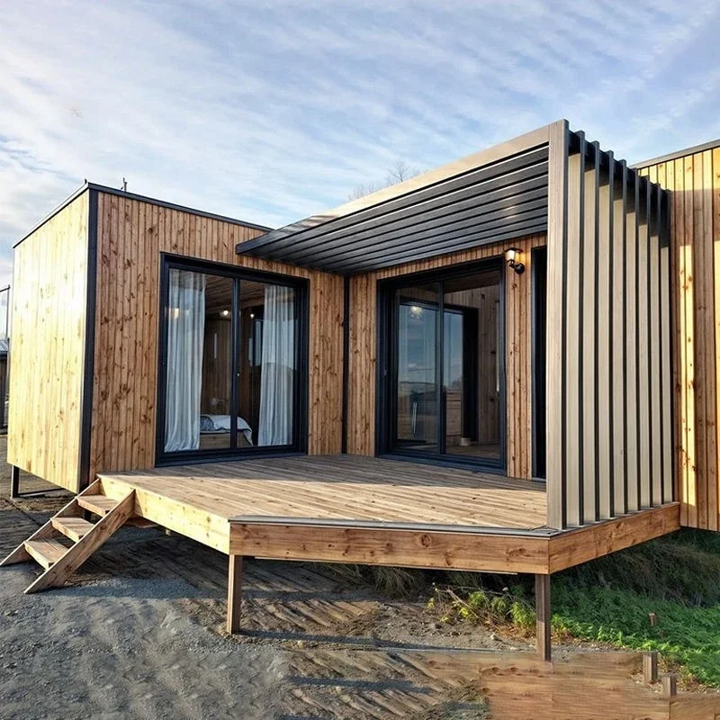 Container House Mobile House Double-wing Folding House Portable High-End Expandable Waterproof Modern Prefab Hot Sale
