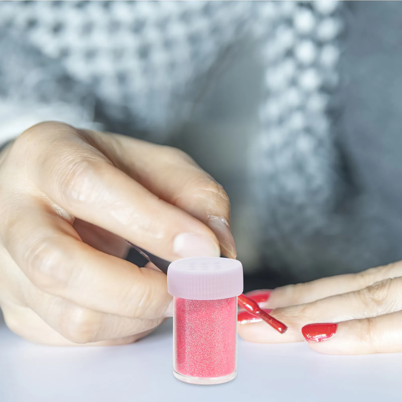 

24Pcs Manicure Glitter Sequins DIY Nail Art Decor Fine Glitter for Nails Nail Salon Accessories Craft Resin Decorations