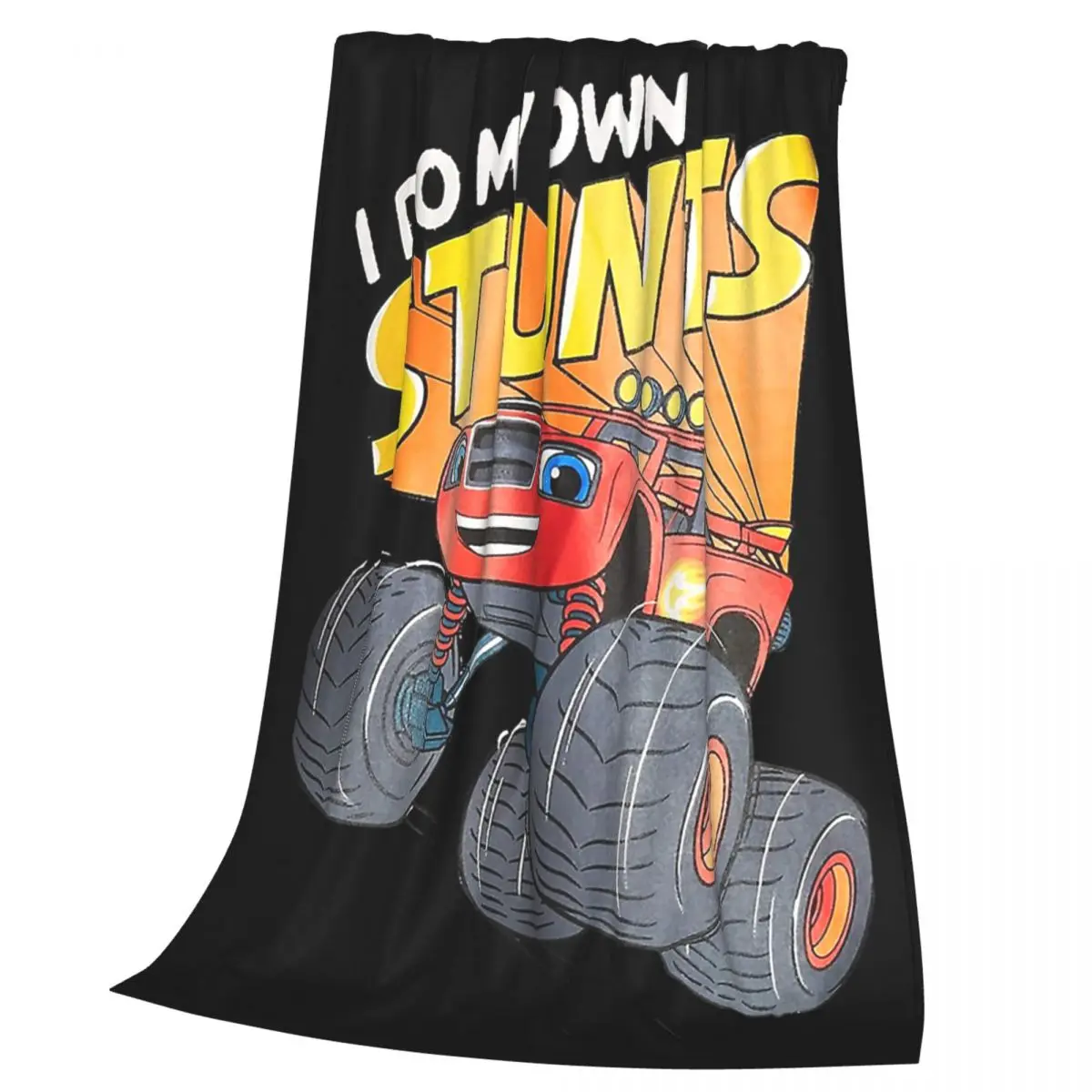 Blaze And The Monster Machines Blanket Soft Warm Flannel Throw Blanket Cover for Bed Living room Picnic Travel Home Sofa