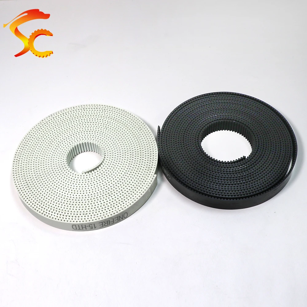 ONEFIRE 2M Open synchronous belt width 6/9/10/15mm polyurethane Steel PU GT2 Timing belt Small backlash 3D printer