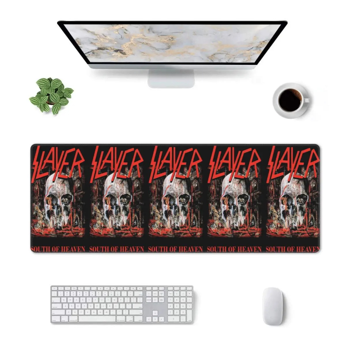 Large Mouse Pad South Of Heaven Slayer Gamer PC Laptop Mats Keyboard Carpet Computer Gaming Office Accessories Desk Mat