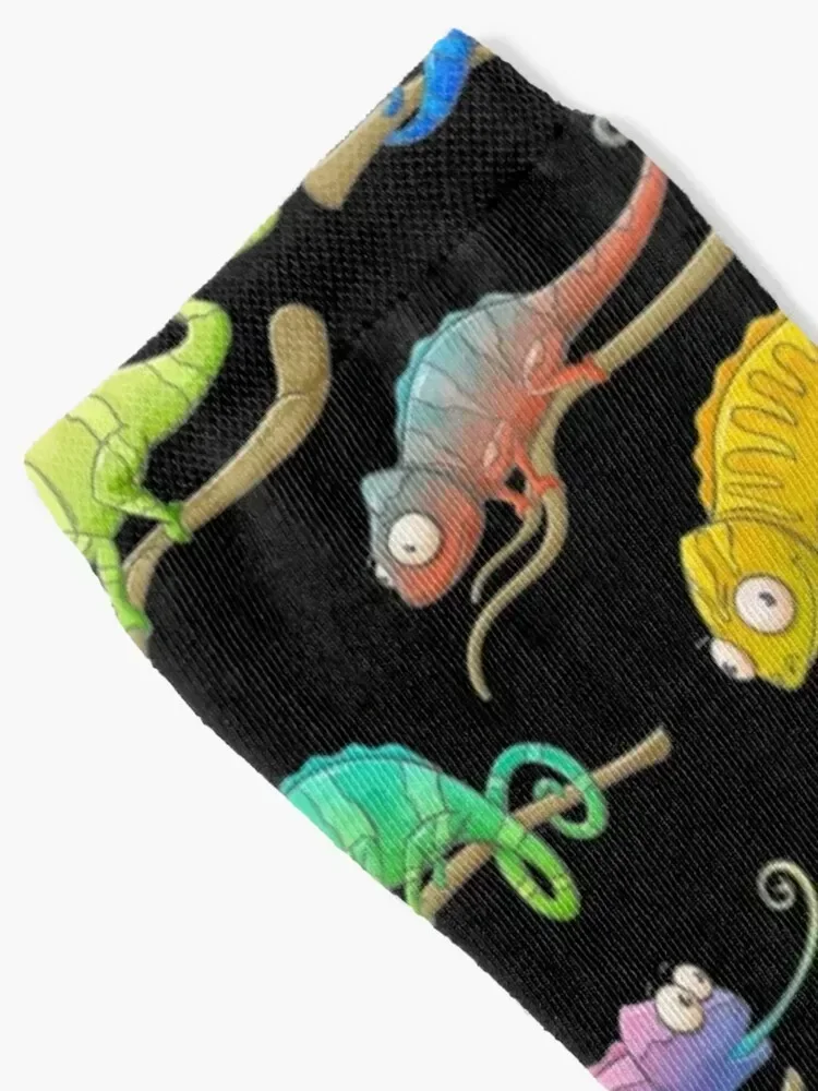 Chub Geckos in dark Socks cartoon Wholesale sports stockings man Boy Socks Women's