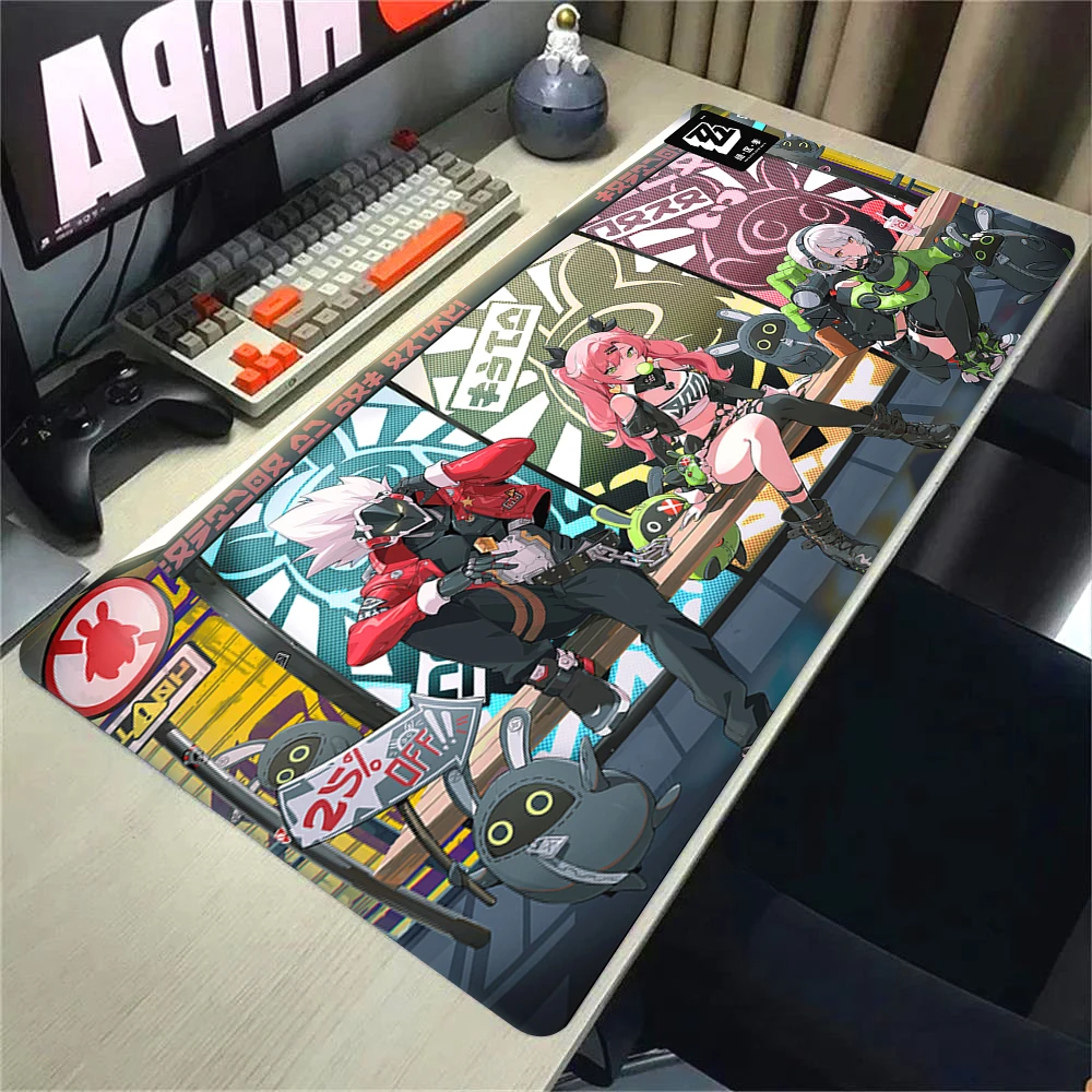 

Game Zenless Zone Zero Gamer Mousepad Teclado Mouse Mat Cute Desk Mat With Lockrand Pc Gaming Accessories XL Keyboard Mouse Pad