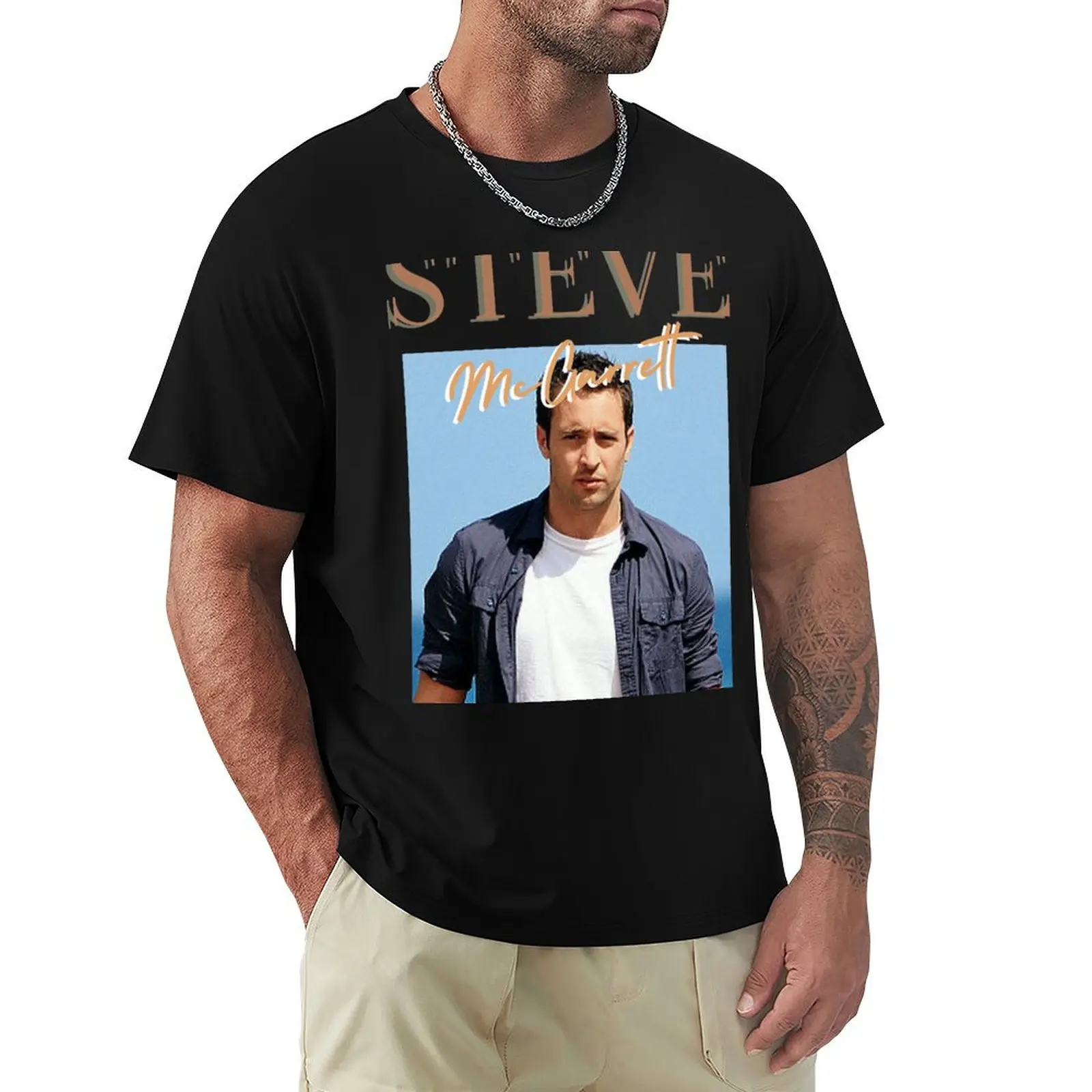 

Vintage Steve McGarrett T-Shirt vintage cotton graphic tees mens graphic t-shirts pack
