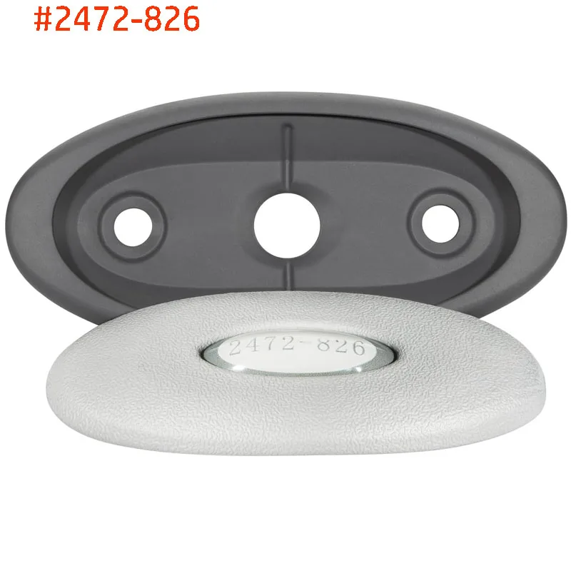 

2472-826 Oval Pillow Insert (2455-104) + Back Mount (2455-105) Replacement for Jacuzzi J-300 Series 2007+ Pillow Headrest