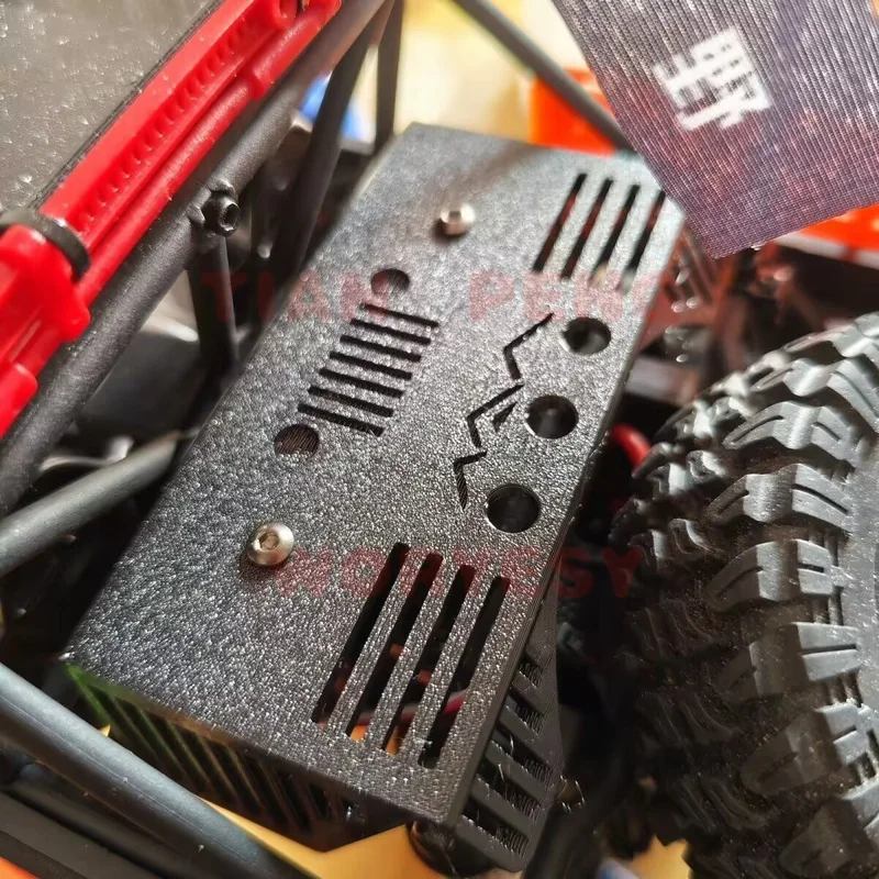 WYORESY custom tailored receiver cover plate for MJX H12Y fits original off road car platform mounting structure