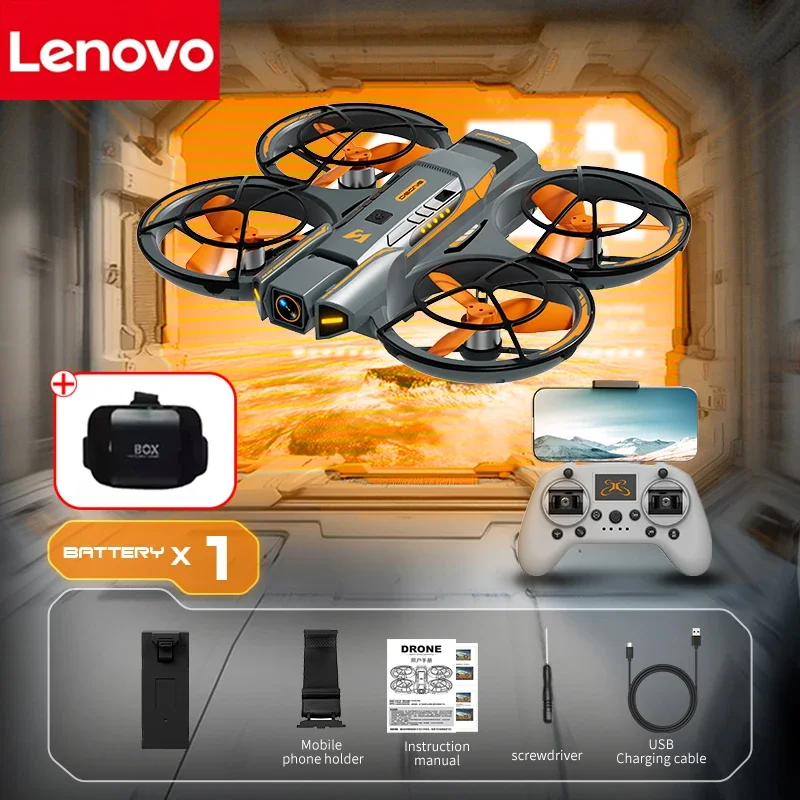 Lenovo A21 Pro VR Drone 8K Profeissional Antenna HD Doppia Fotocamera Intelligente Evitamento Ostacoli Brushless Potenza Pieghevole FPV UAV