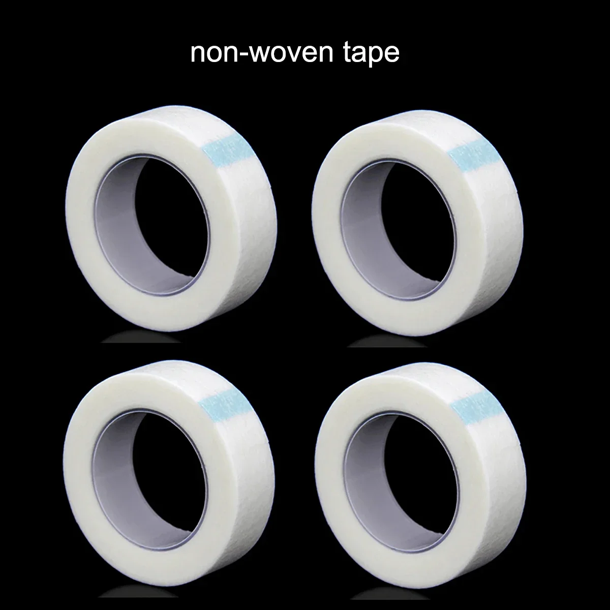 الجملة 20/50 لفات رمش تمديد الشريط تنفس بولي ايثيلين/اليابانية ورقة شريط لاصق بقع تحت وسادة العين تطعيم الأشرطة