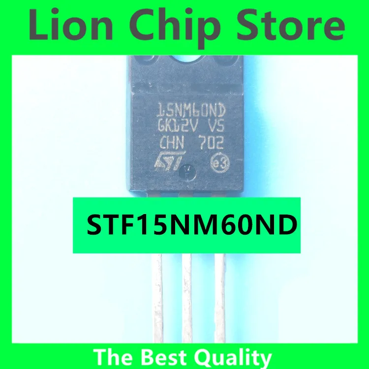 New original STF15NM60ND 15NM60ND 15N60 TO-220F MOS field-effect transistor 15A 600V with good quality STF15NM60ND