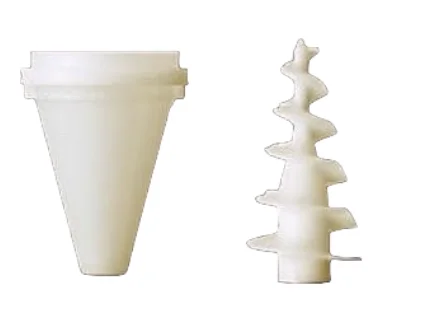 Ice cream maker accessories Spiral blender cups