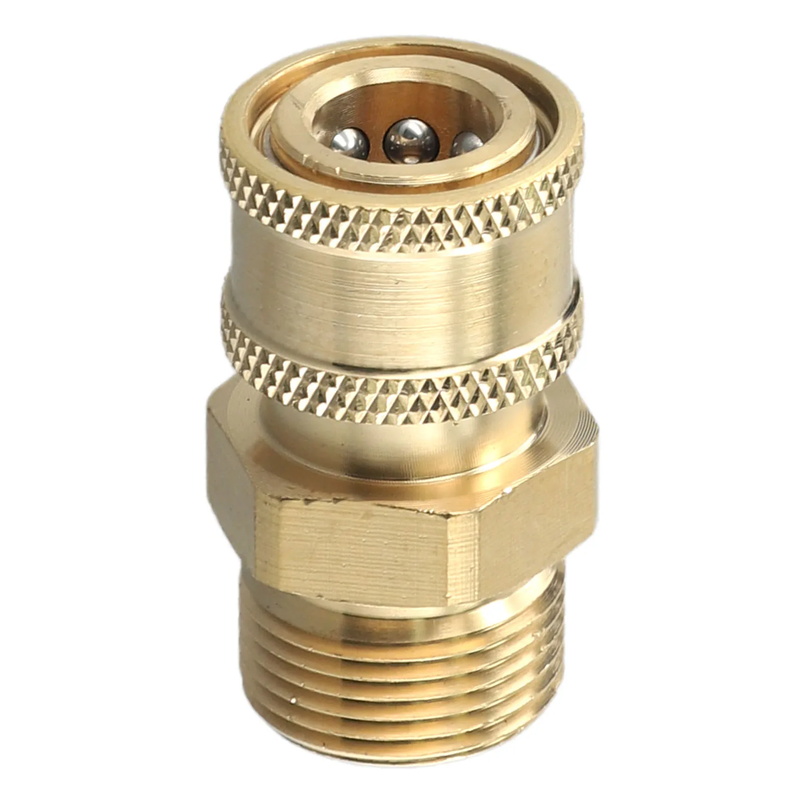 2 Pcs Connector Connect Pressure Washer Hose Pressure Washers Pressure Washer Adapter Kit Pressure Washer Rods Brass