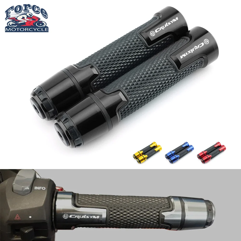 CNC Motorcycle Handlebar Grip Handle Bar Hand Grips End Plug For SYM CRUISYM 150 180 300 GTS300 GTS 300i 2016 2017 2018