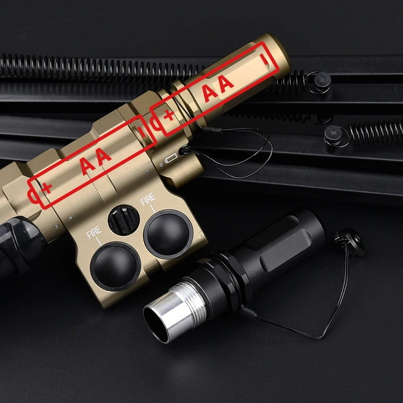 Tactical Metal CNC MAWL C1 Red Green Blue IR Light Laser Endcap Aiming Device Latest AA battery Outdoor hunting Light