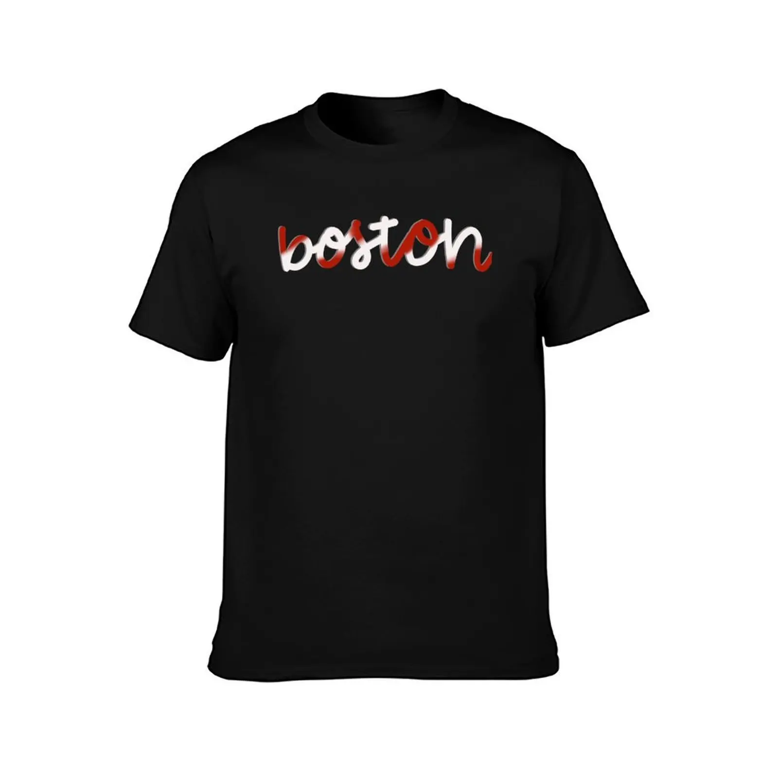 Boston ombré T-Shirt High Elasticity Sports Tee Shirt T-Shirt