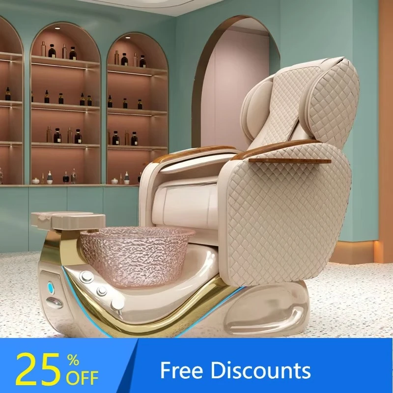 CZ Pedicure Chair Foot Bath SPA Sofa Foot Therapy Electric Foot Spa Manicure Sofa Chair