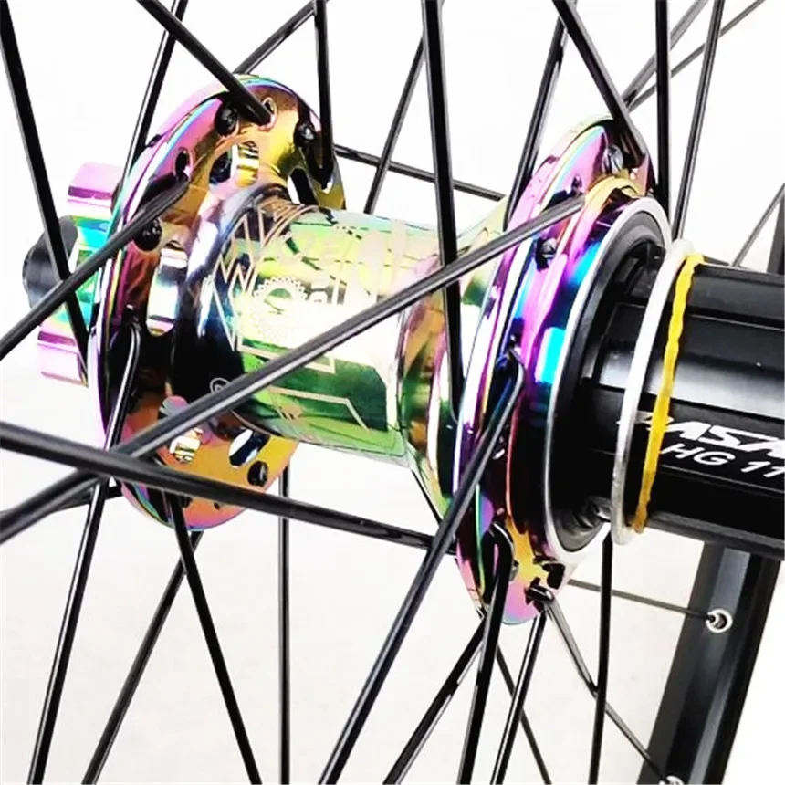 PASAK 26 27.5 29 Inch MTB Wheel Set, Disc V Brake QR 32 Holes HG