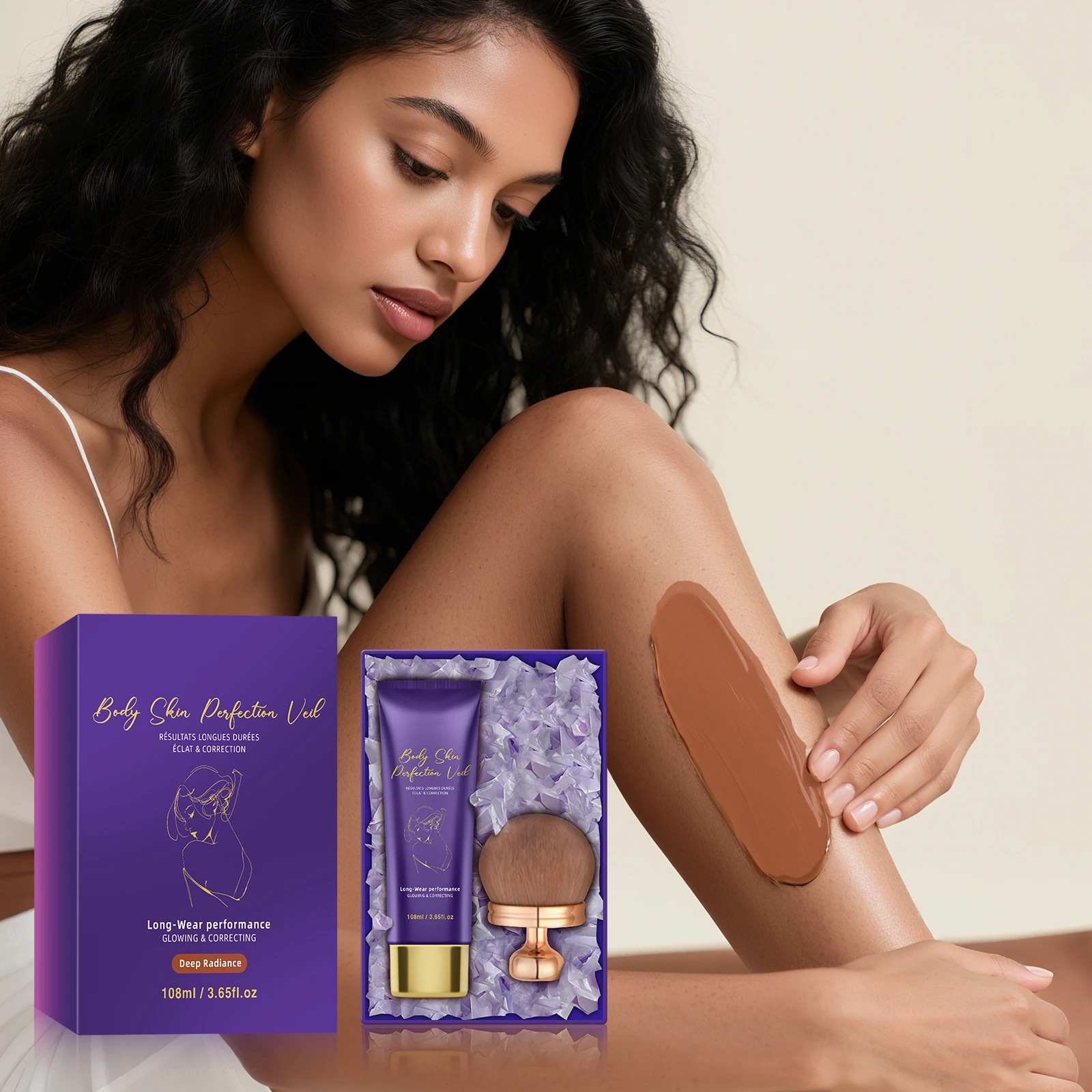 غطاء خافي عيوب عالي التغطية يدوم طويلاً ومقاوم للماء لمكياج الوجه ومضاد للدائرة الداكنة وكريم أساس لمستحضرات التجميل #1