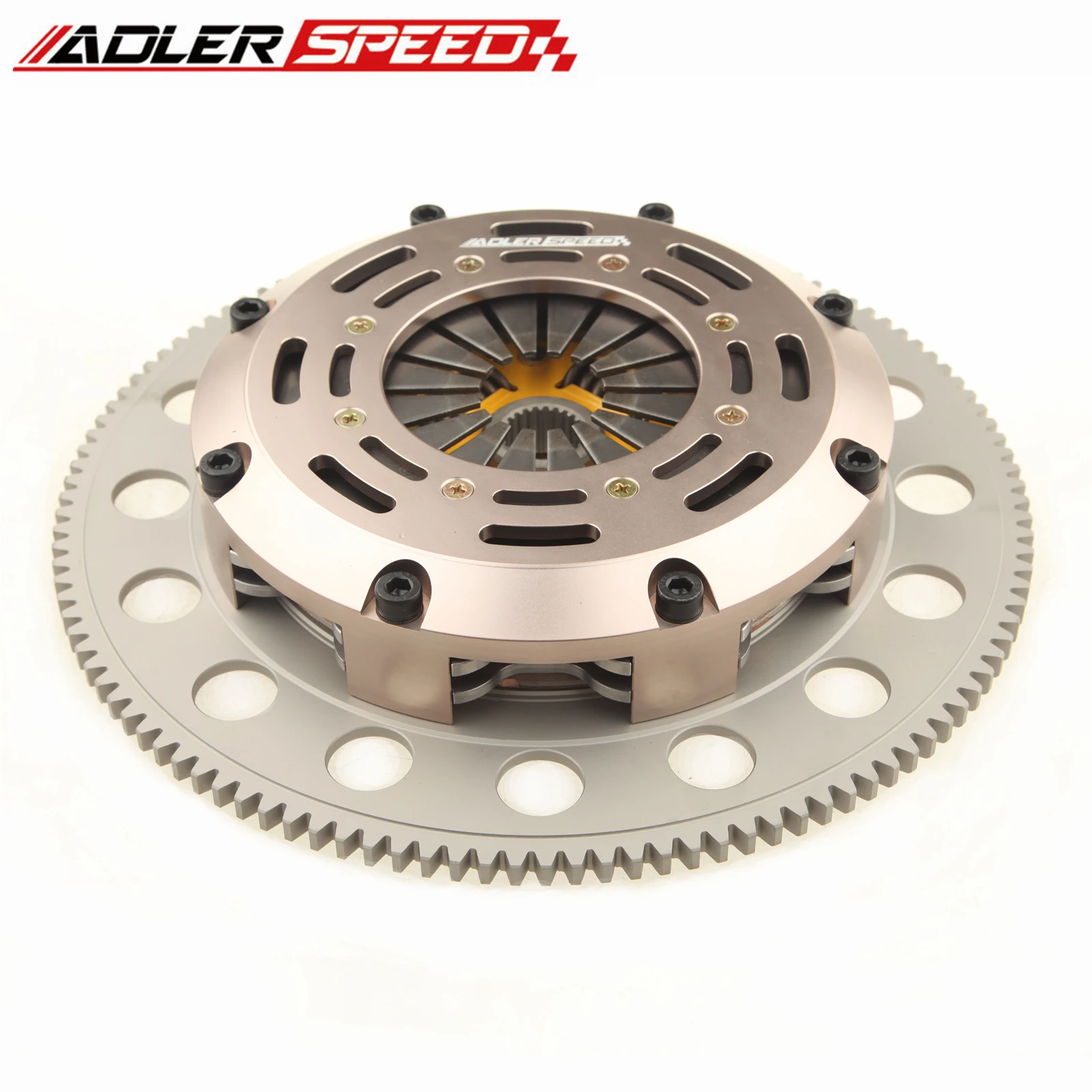 ADLERSPEED Race & Street Twin Disc Clutch For ACURA RSX HONDA CIVIC Si K20 K24