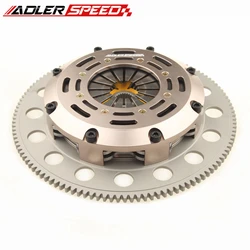 ADLERSPEED Race & Street Twin Disc Clutch For ACURA RSX HONDA CIVIC Si K20 K24