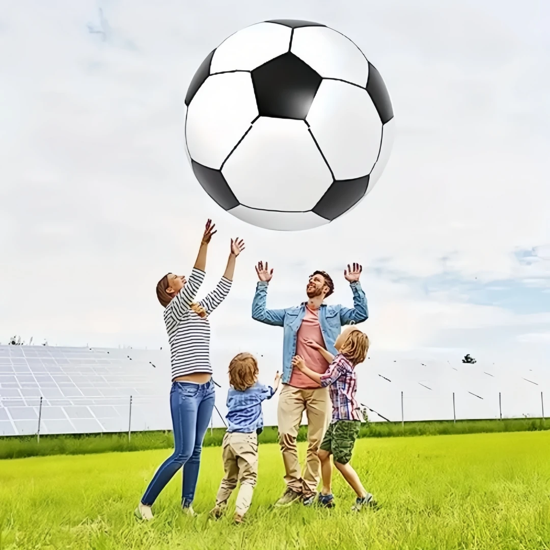 Outdoor Inflatable Giant Soccer Ball - Parent-Child Interactive Toy for Kids, Suitable for Lawn, Beach, Grass, Kindergarten