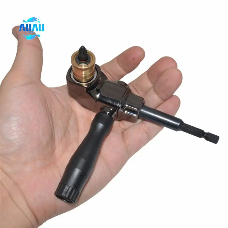 

AUAU-Right Angle Driver Socket Holder Adapter Replacement Batch Head Corner Device Power Drill Screwdriver Bits Easy To Use