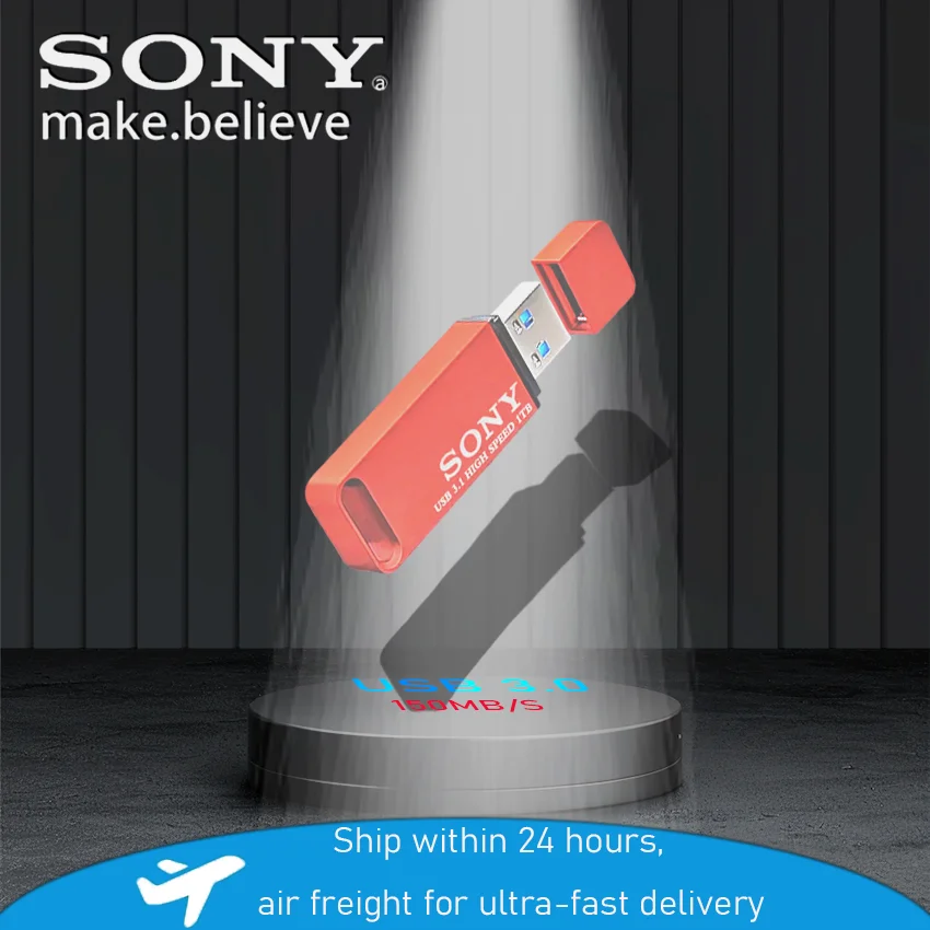 sony-ultra-luxury-usb-30-флэш-накопитель-memory-stick-u-диск-скорость-чтения-до-150-МБ-s-400-МБ-с-128-ГБ-256-ГБ-512-ГБ-1-ТБ-2-ТБ
