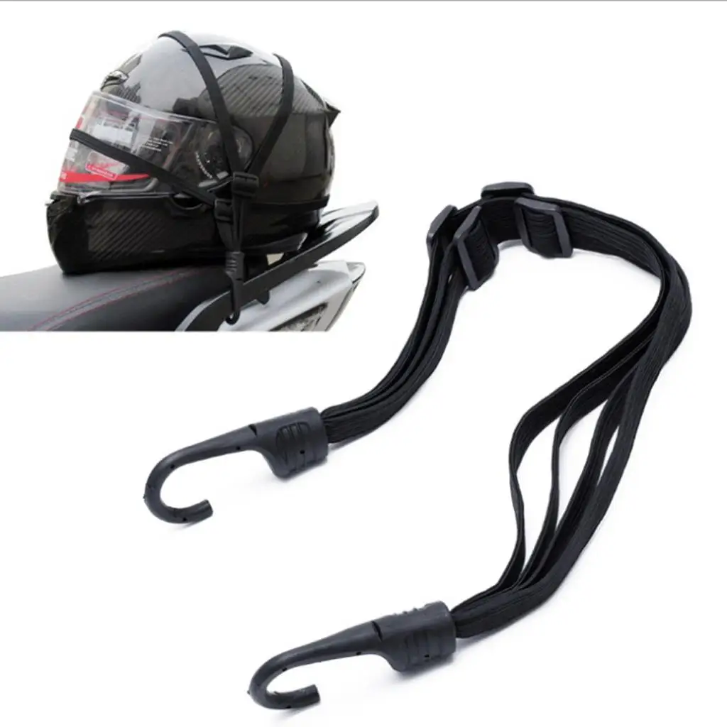 

Motorbike Bungee Cargo Luggage Helmet Elastic Rope Cord Tie Down Strap