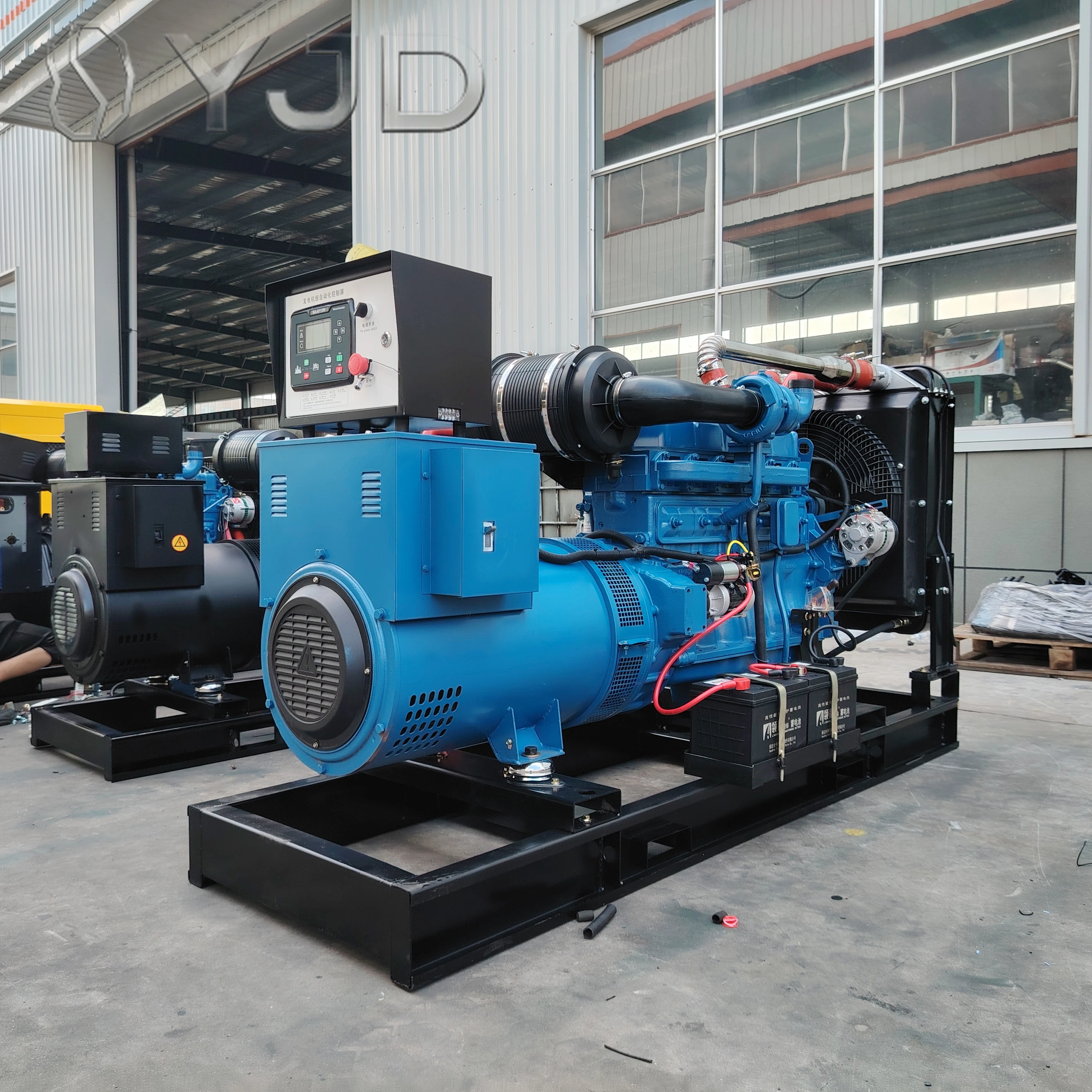 Modern 50 Hz Diesel Generator Set 120KW-720KW 300KW Factory Price Rated Single-Phase Three-Phase Open Frame CE/ISO Certificate