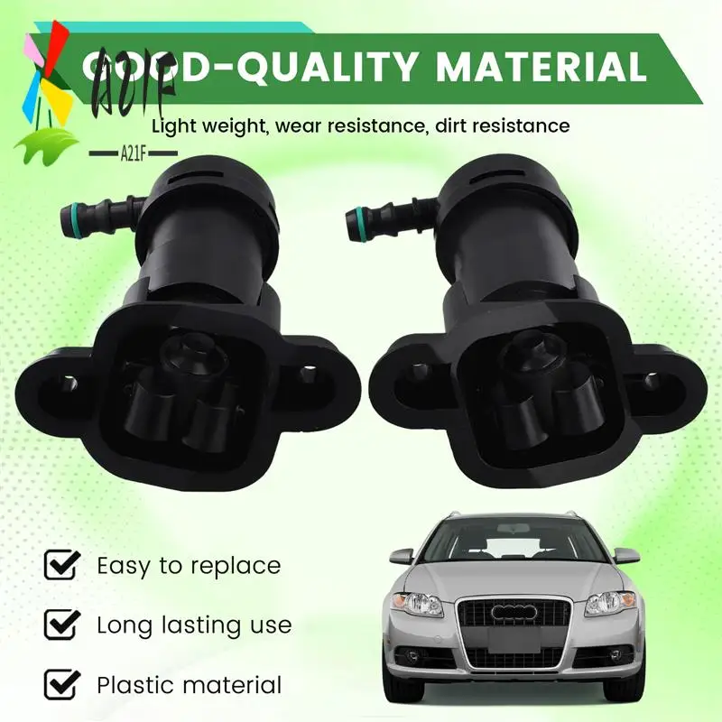 

A21F-Car Headlight Washer Nozzle Headlamp Sprayer For A4 B7 2006-2008 8E0955101D 8E0955102G