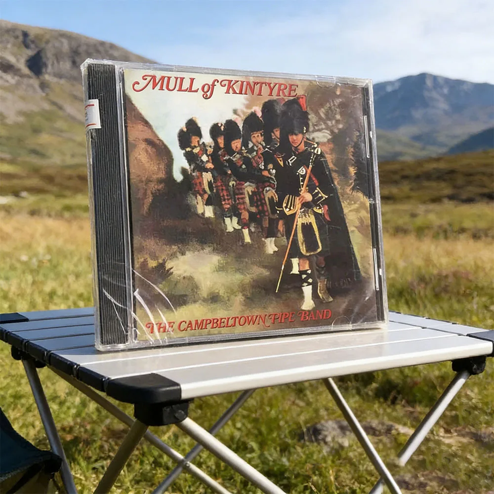 

CD Album Introduction To The Campbeltown Pipe Band's *Mull of Kintyre* A Traditional Bagpipe Music Album Full of Scottish Charm