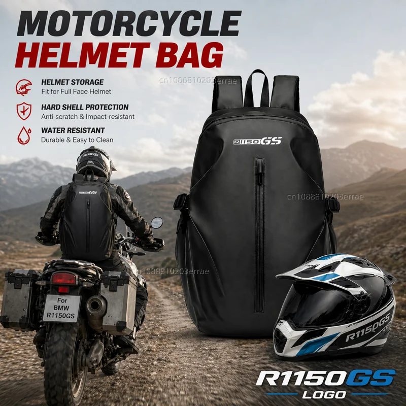 

Knight Backpack Motorcycle Helmet Bag Travel Equipment Waterproof Large Capacity For BMW R1150GS R1150RS R1150RT R1150 GS RS RT