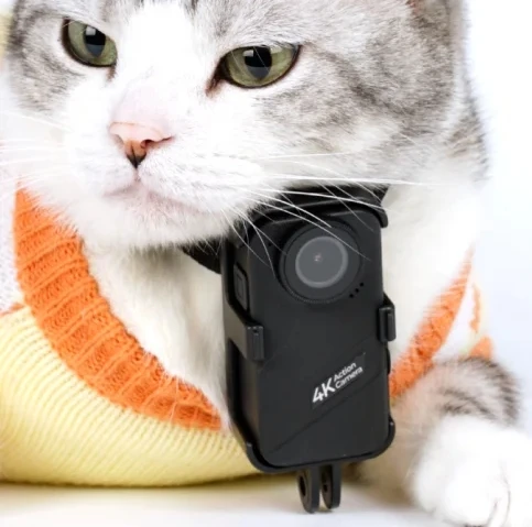 New Waterproof 4K Camera Outdoor Pet Riding Anti-shake VLOG Recorder Ski Skating Diving Sports Camera