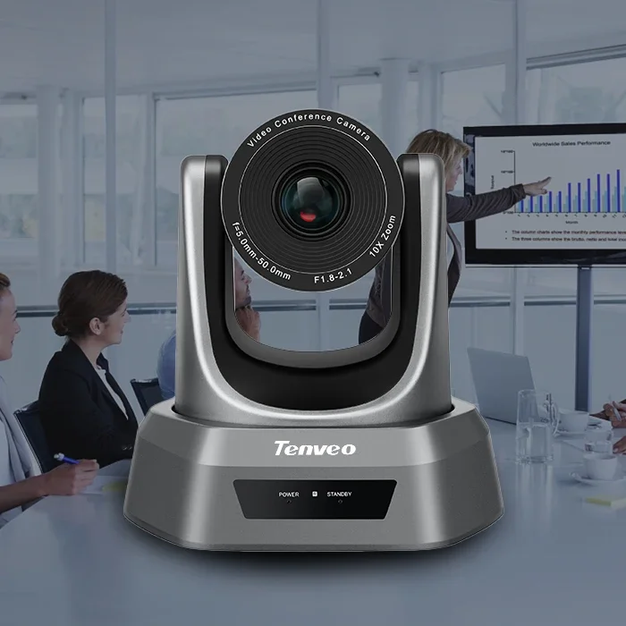 Wall Mounted Full HD Best Price Video Conference Camera 10x Optical Zoom PTZ Camera RS232 RS485 Camera