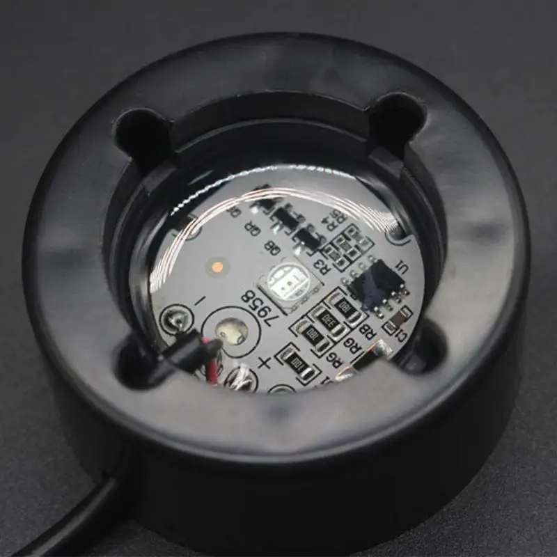 Набор украшений для аквариума, ландшафтный дизайн, украшения в форме пагоды со светящимся эффектом, красочная подводная лампа, имитация аквариума