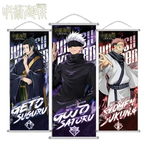 Jujutsu Kaisen Poster Gulir Satoru Gojo Gambar Gantung Baru Wallpaper Kamar Nanami Kento Hadiah Anak Perempuan Periferal Anime 10 poster gojo penjualan terbaik - №