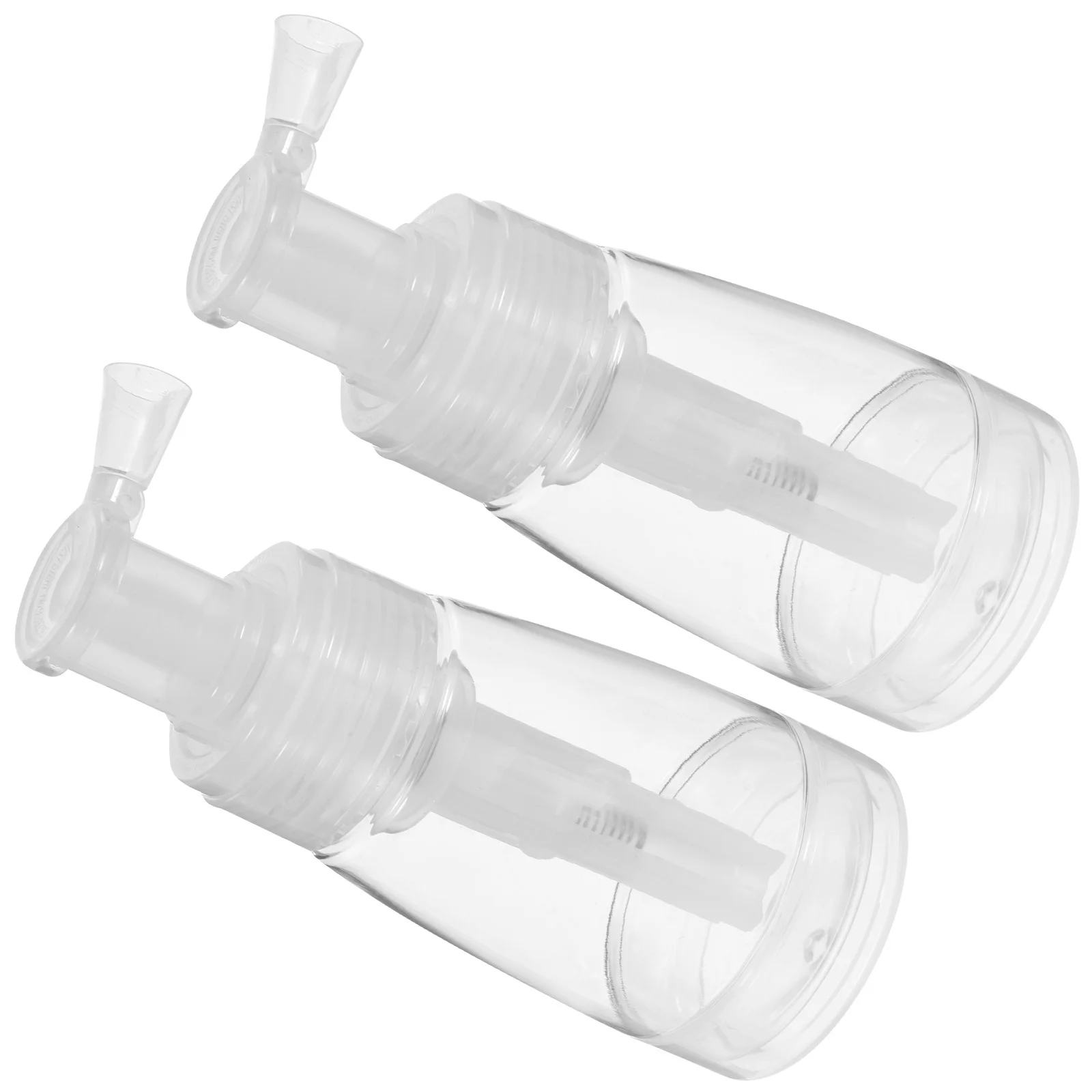 

2pcs 180Ml Spray Powder Bottle Transparent Reusable Hair Fiber Applicator For Dry Shampoo Glitter Root Touch Up Salon Barber