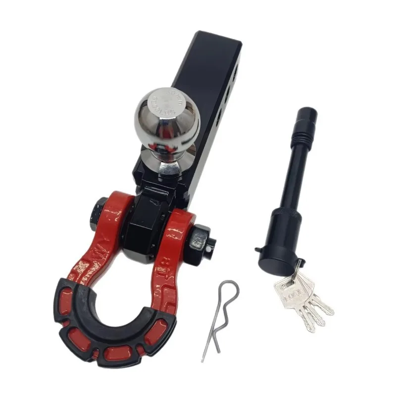 Aluminum Alloy Trailer Hook, Ball Shackle & Trailer Arm, Modified Car and RV Accessories