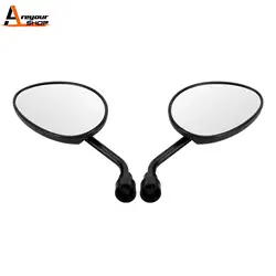 Areyourshop PAIR REARVIEW MIRRORS M8 for PIAGGIO ZIP 2T 4T 25 50 100 125 1993-2020 NEW
