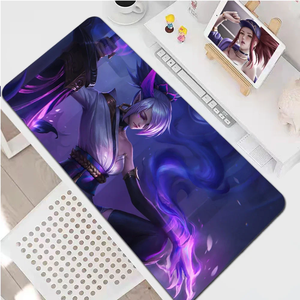 Brand LOL Riven Gaming Mouse Pad Gaming MousePad Large Big Mouse Mat Desktop Mat Computer Mouse pad For Overwatch