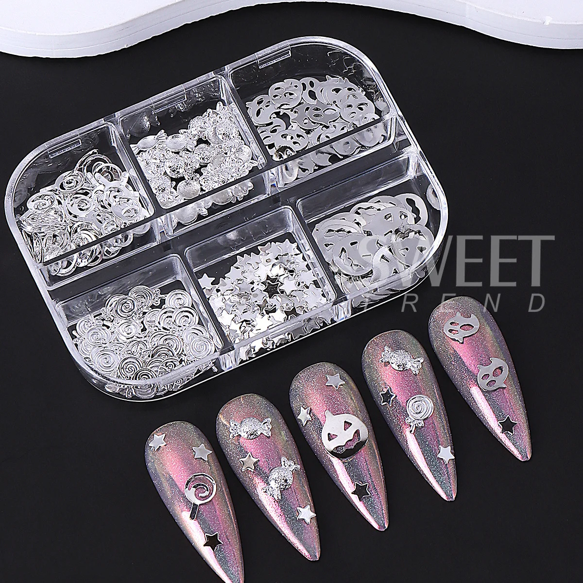2 cajas de brillo de uñas de M - Bar Cart Gold reseña y precio