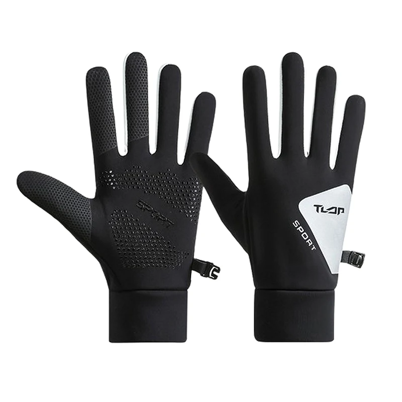 

1 Pair Men's Winter Warm Gloves Touch Screen Waterproof Motorcycle Cycle Gloves Male Outdoor Sports Velvet Running Ski Gloves