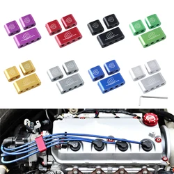 3pcs/pack JDM SPW Password Car Spark Plug Electrical Wire Clamp Separator Line Ignition Cable Clip Auto Decoration