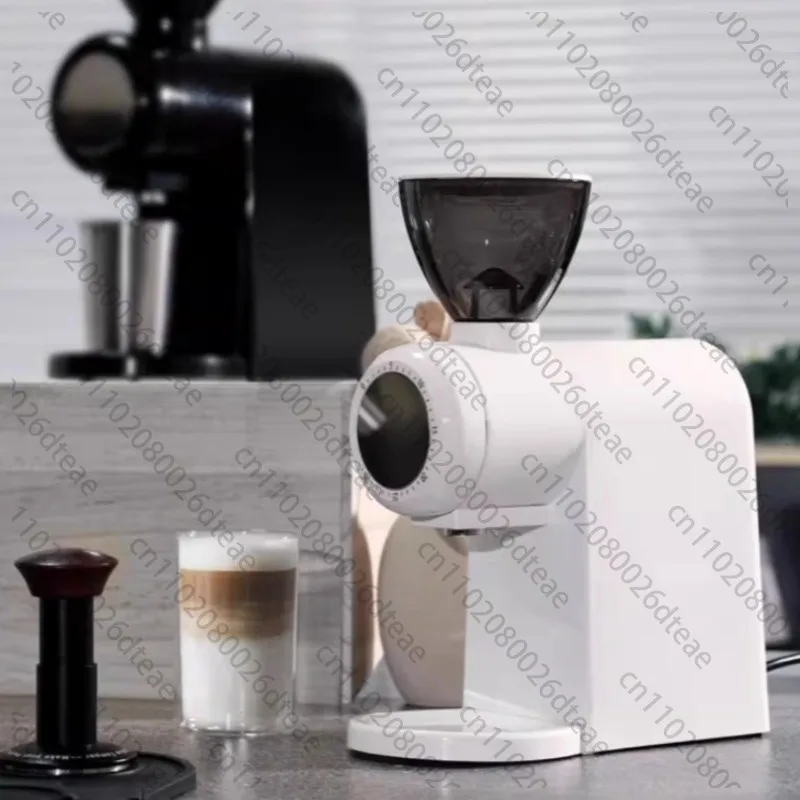 G1004A Electric Coffee Grinder 48mm Flat Burr Plasma Anti-Static for Espresso Pour Over French Press Coffee Mill
